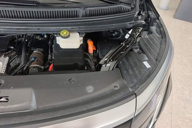Used Denza D9 2025 DM-i Intelligent Drive 1020 Four-Wheel Drive Flagship Model Engine Bay Left