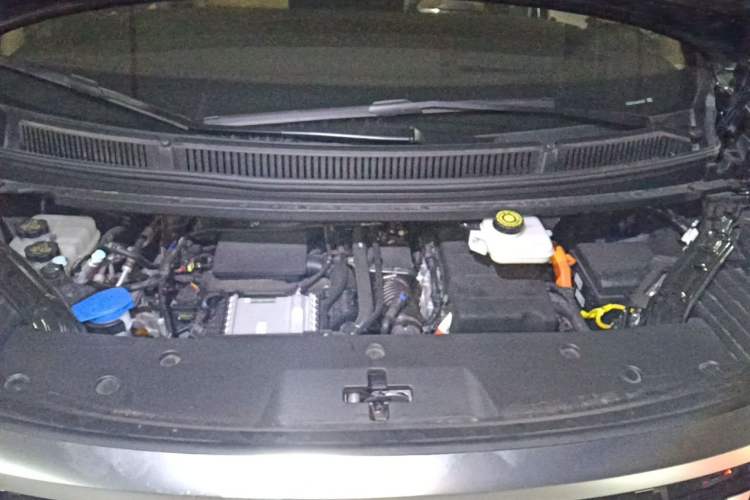 Used Denza D9 2025 DM-i Smart Drive 1020 Four-Wheel Drive Premium Model Engine Bay