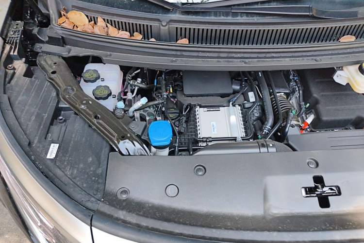Used Denza D9 2025 DM-i Smart Drive 1020 Four-Wheel Drive Premium Model Engine Bay Right