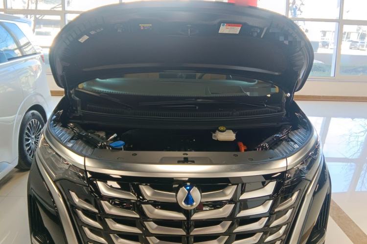 Used Denza D9 2025 DM-i Smart Drive 1020 Four-Wheel Drive Deluxe Model Engine Bay