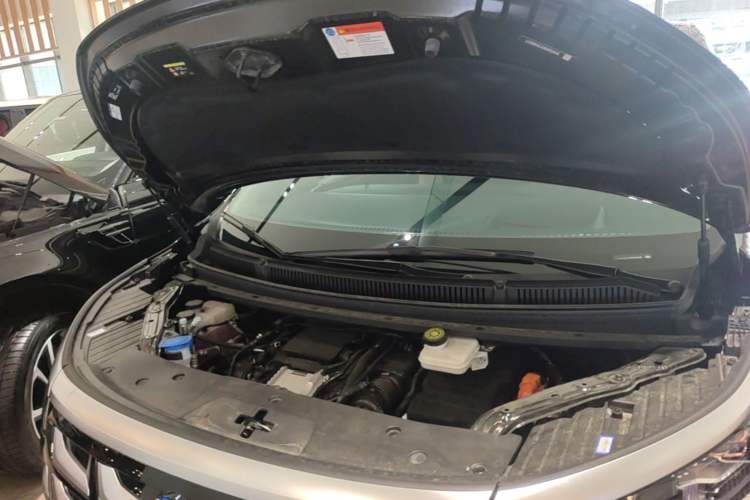 Used Denza D9 2025 DM-i Smart Drive 1020 Four-Wheel Drive Premium Model Engine Bay