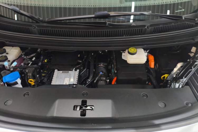 Used Denza D9 2025 DM-i Intelligent Drive 1020 Four-Wheel Drive Flagship Model Engine Bay