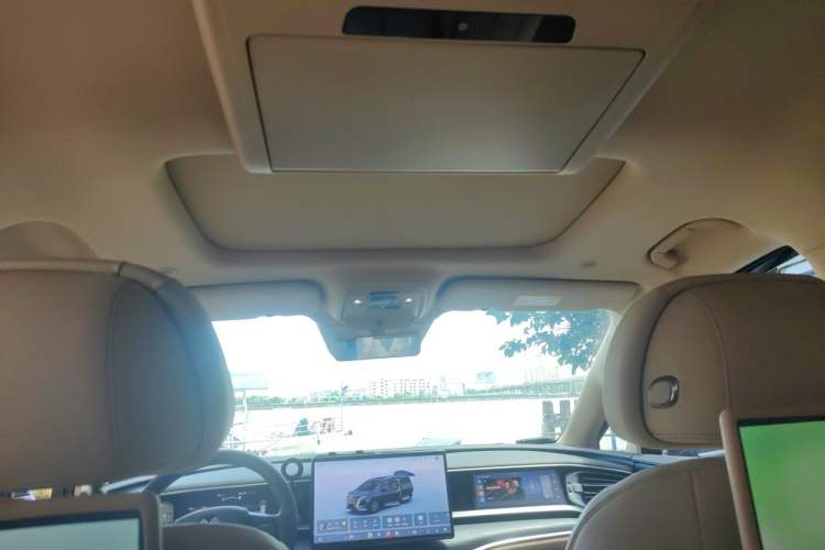 Used Denza D9 2025 DM-i Intelligent Drive 1020 Four-Wheel Drive Flagship Model Headliner