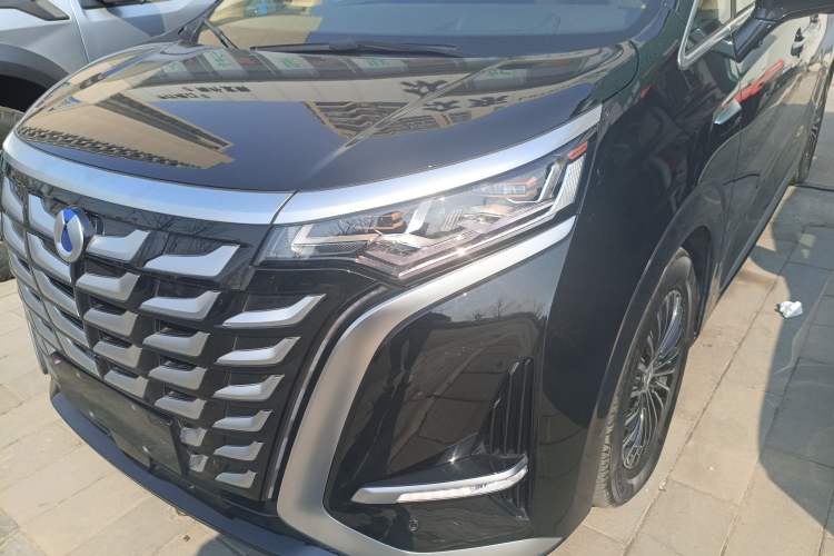 Used Denza D9 2025 DM-i Intelligent Drive 1020 Four-Wheel Drive Flagship Model Left Front Headlight