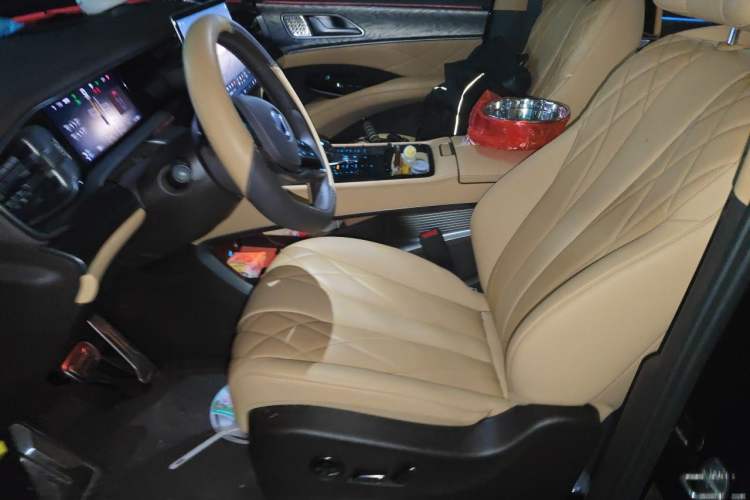 Used Denza D9 2025 DM-i Intelligent Drive 1020 Four-Wheel Drive Prestige Model Left Front Seat