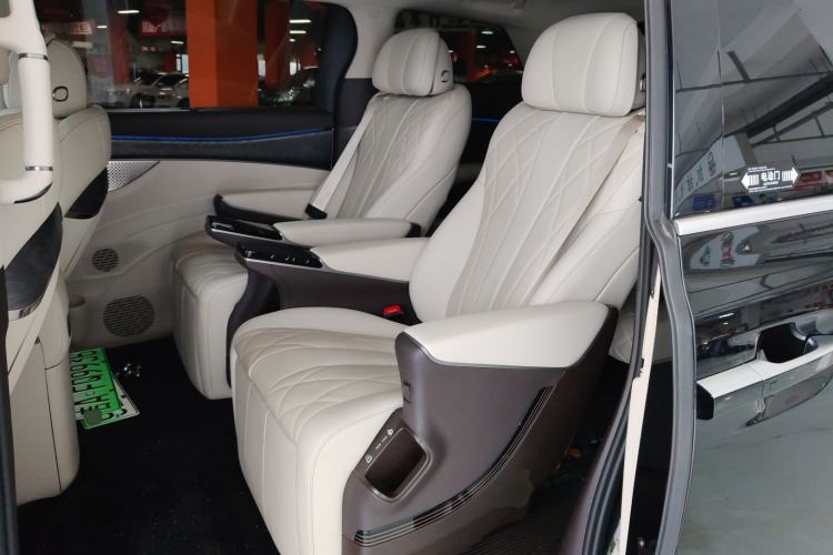 Used Denza D9 2025 DM-i Smart Drive 1020 Four-Wheel Drive Premium Model Left Rear Seat