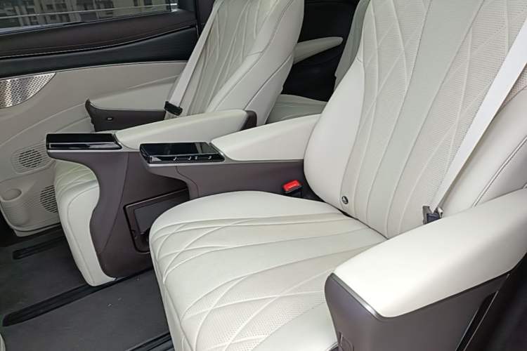 Used Denza D9 2025 DM-i Intelligent Drive 1020 Four-Wheel Drive Flagship Model Left Rear Seat