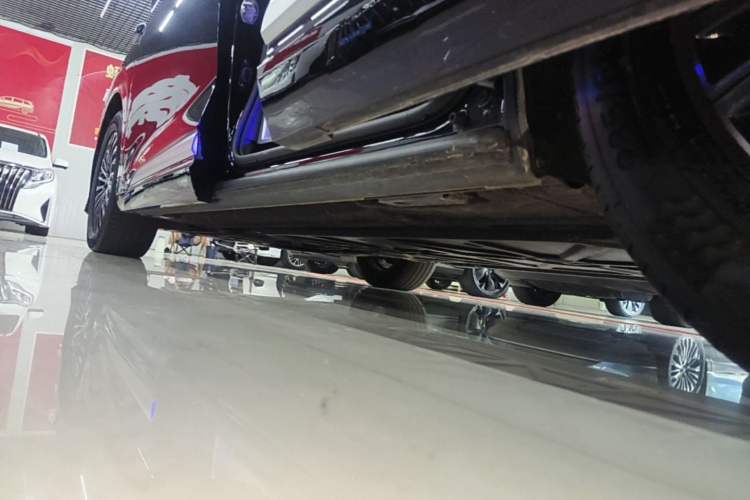Used Denza D9 2025 DM-i Smart Drive 1020 Four-Wheel Drive Deluxe Model Left Side Sill