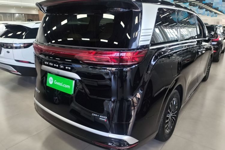 Used Denza D9 2025 Model DM-i Four-Wheel Drive Prestige Edition Rear Right 45 Deg