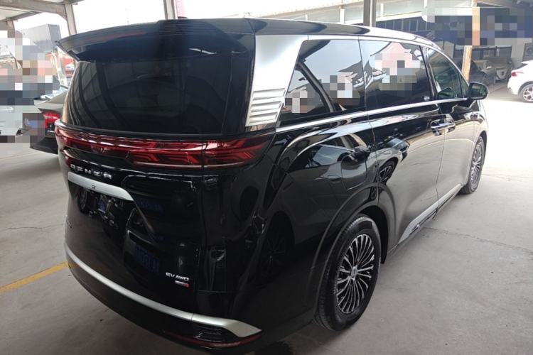Used Denza D9 2025 EV Intelligent Driving Edition 600 Four-Wheel Drive Flagship Model Rear Right 45 Deg