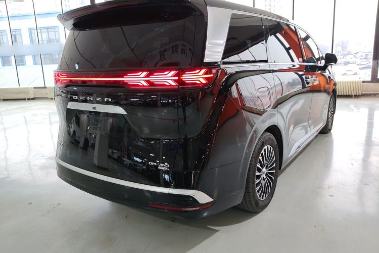 Used Denza D9 2025 DM-i Smart Drive 1020 Four-Wheel Drive Premium Model Rear Right 45 Deg
