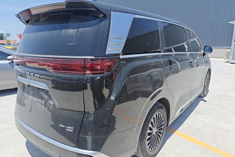 Used Denza D9 2025 Model DM-i Four-Wheel Drive Prestige Edition Rear Right 45 Deg