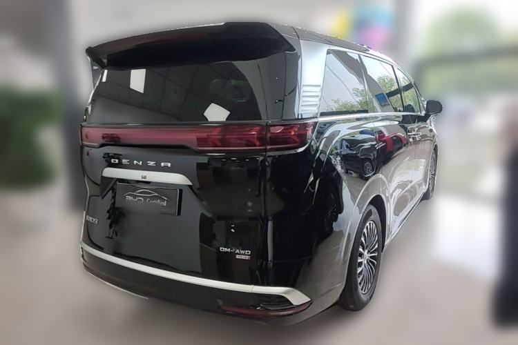 Used Denza D9 2025 DM-i Intelligent Drive 1020 Four-Wheel Drive Flagship Model Rear Right 45 Deg