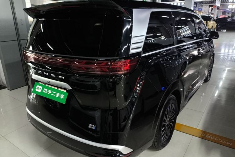 Used Denza D9 2025 Model DM-i Two-Wheel Drive Prestige Edition Rear Right 45 Deg