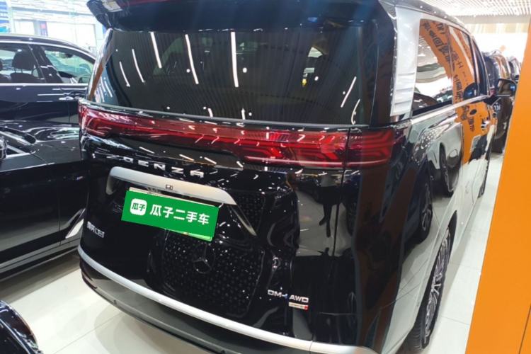 Used Denza D9 2025 DM-i Intelligent Drive 1020 Four-Wheel Drive Flagship Model Rear Right 45 Deg