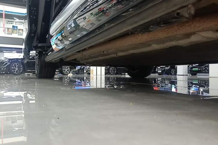 Used Denza D9 2025 DM-i Smart Drive 1020 Four-Wheel Drive Deluxe Model Right Side Sill