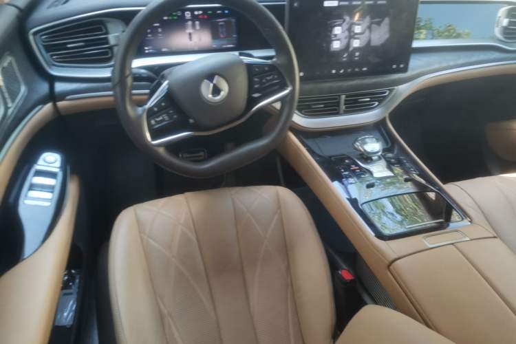 Used Denza D9 2025 DM-i Smart Drive 1020 Four-Wheel Drive Deluxe Model Steering Wheel