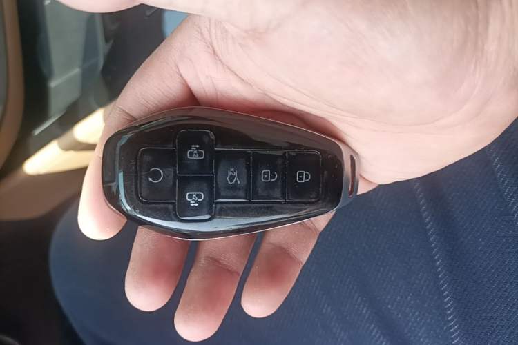 Used Denza D9 2025 DM-i Intelligent Drive 1020 Four-Wheel Drive Prestige Model Vehicle Key