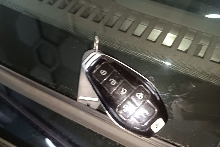 Used Denza D9 2025 DM-i Intelligent Drive 1020 Four-Wheel Drive Flagship Model Vehicle Key