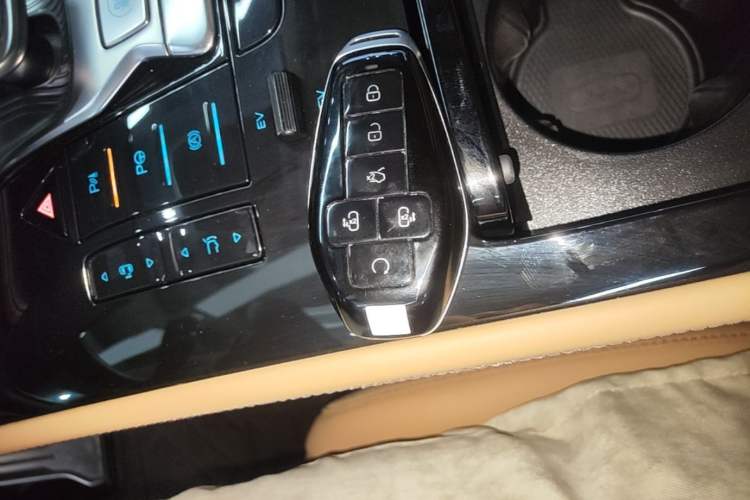 Used Denza D9 2025 DM-i Intelligent Drive 1020 Four-Wheel Drive Flagship Model Vehicle Key