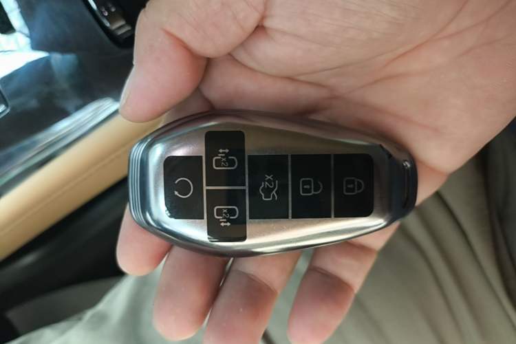 Used Denza D9 2025 DM-i Smart Drive 1020 Four-Wheel Drive Deluxe Model Vehicle Key