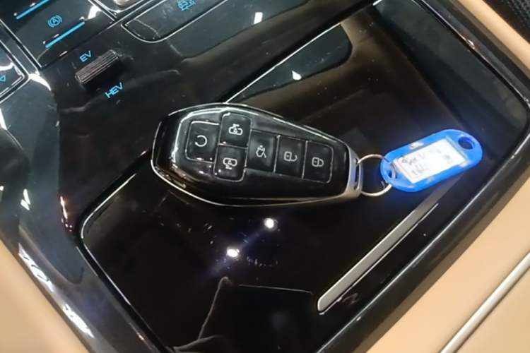 Used Denza D9 2025 DM-i Smart Drive 1020 Four-Wheel Drive Deluxe Model Vehicle Key