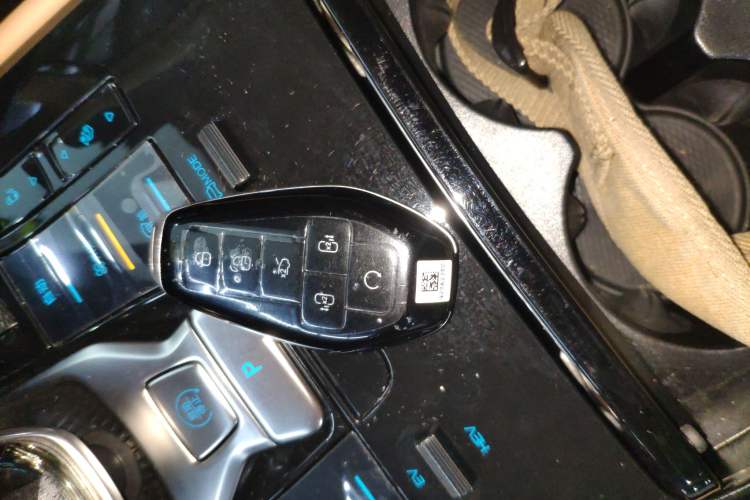 Used Denza D9 2025 DM-i Intelligent Drive 1020 Four-Wheel Drive Prestige Model Vehicle Key