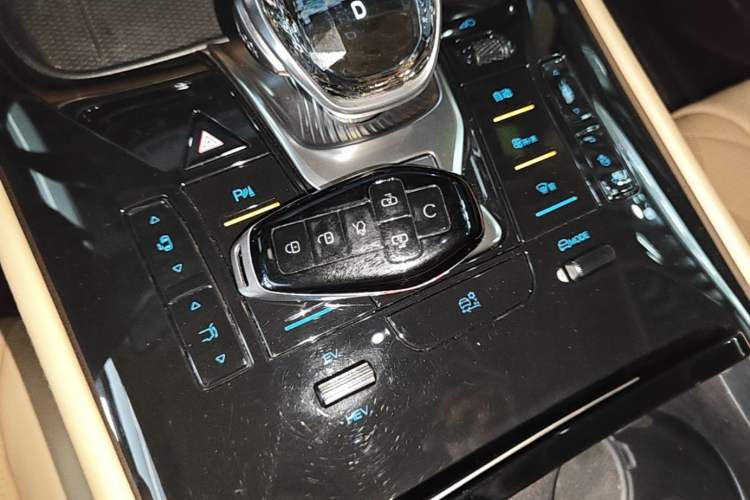 Used Denza D9 2025 DM-i Intelligent Drive 1020 Four-Wheel Drive Flagship Model Vehicle Key