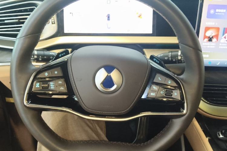 Used Denza D9 2025 DM-i Intelligent Drive 1020 Four-Wheel Drive Prestige Model Steering Wheel