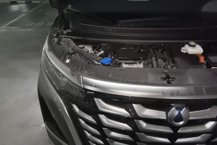 Used Denza D9 2025 DM-i Smart Drive 1020 Four-Wheel Drive Deluxe Model Engine Bay Right