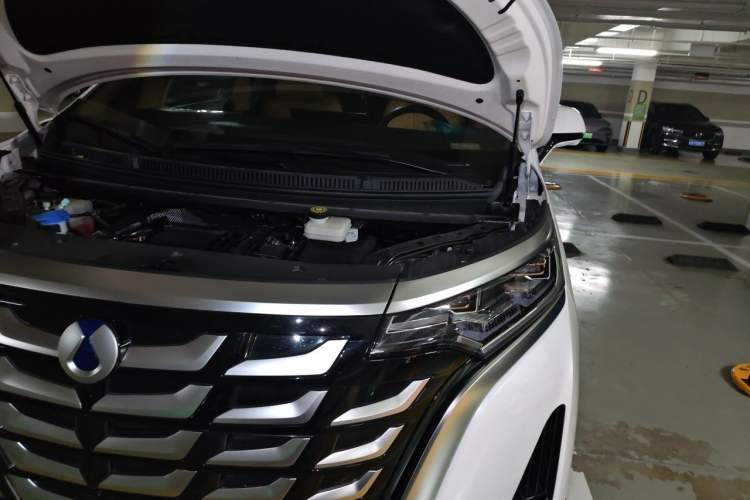 Used Denza D9 2025 DM-i Smart Drive 1020 Four-Wheel Drive Deluxe Model Engine Bay Left