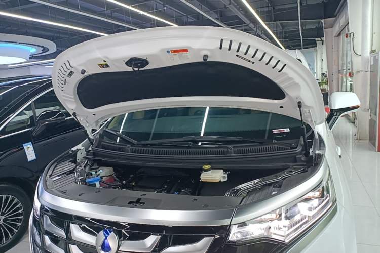 Used Denza D9 2025 DM-i Smart Drive 1020 Four-Wheel Drive Deluxe Model Engine Bay