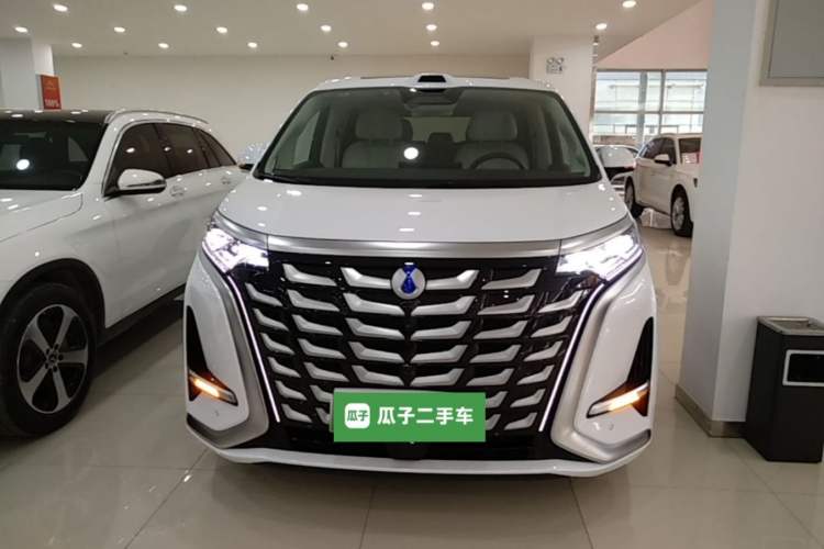 Used Denza D9 2025 DM-i Intelligent Drive 1020 Four-Wheel Drive Prestige Model Front