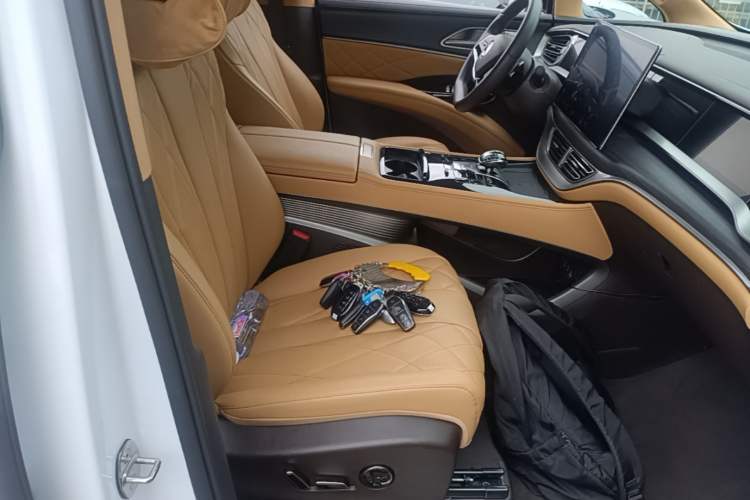 Used Denza D9 2025 DM-i Intelligent Drive 1020 Four-Wheel Drive Flagship Model Right Front Seat