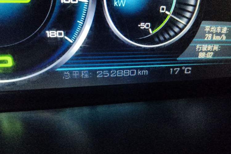 Used Denza 2014 Deluxe Edition Odometer Close Up