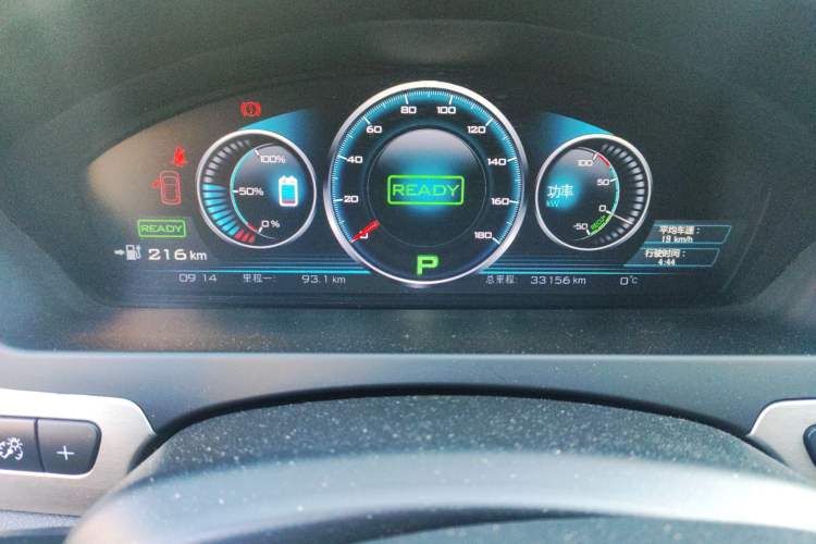 Used Denza 2017 Stylish Edition Odometer Close Up