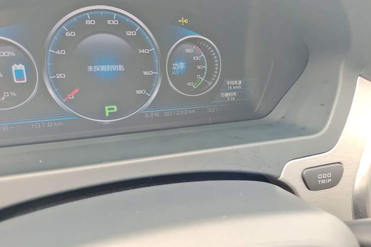 Used Denza 2017 Honor Edition Odometer Close Up