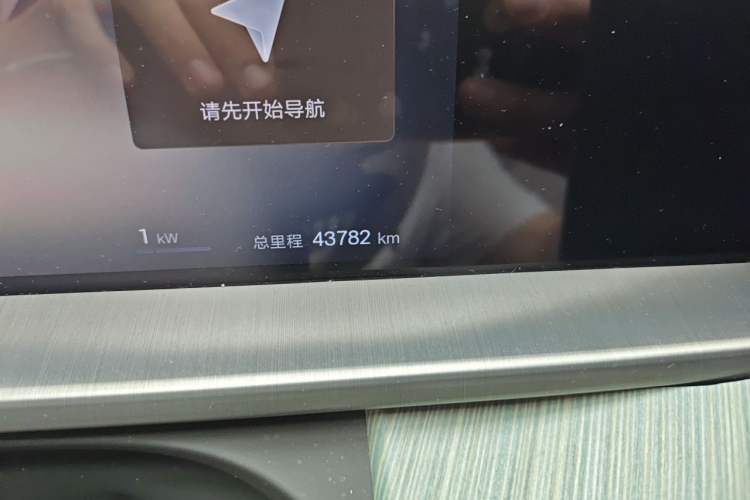 Used Denza N7 2023 with Ultra-Long Range Odometer Close Up