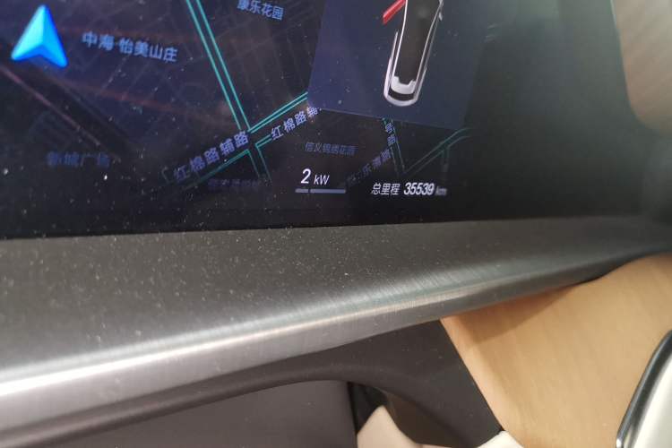 Used Denza N7 2023 Long-Range Performance Max Edition Odometer Close Up