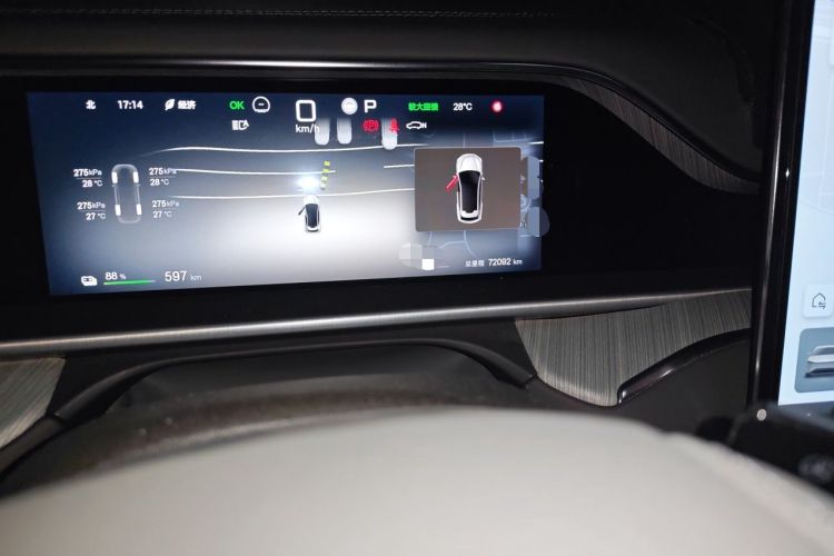 Used Denza N7 2023 with Ultra-Long Range Odometer Close Up