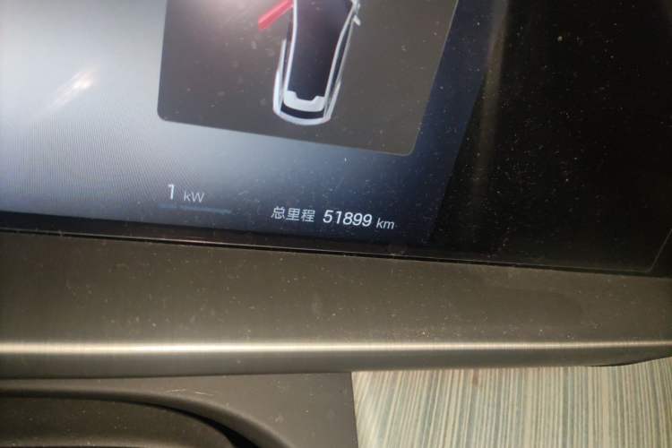 Used Denza N7 2023 Long-Range Performance Edition Odometer Close Up