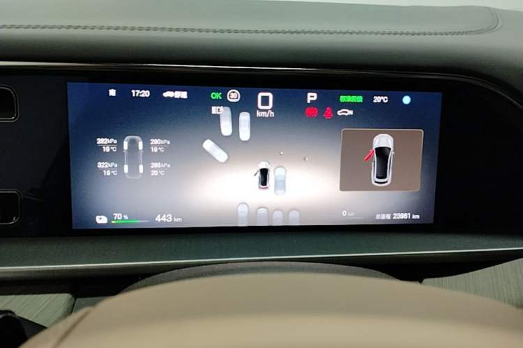 Used Denza N7 2024 630 All-Wheel Drive Intelligent Driving Max Edition Instrument Cluster