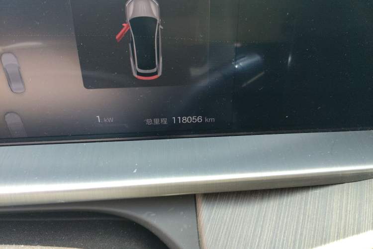 Used Denza N7 2024 702 Smart Drive Pro Edition Odometer Close Up