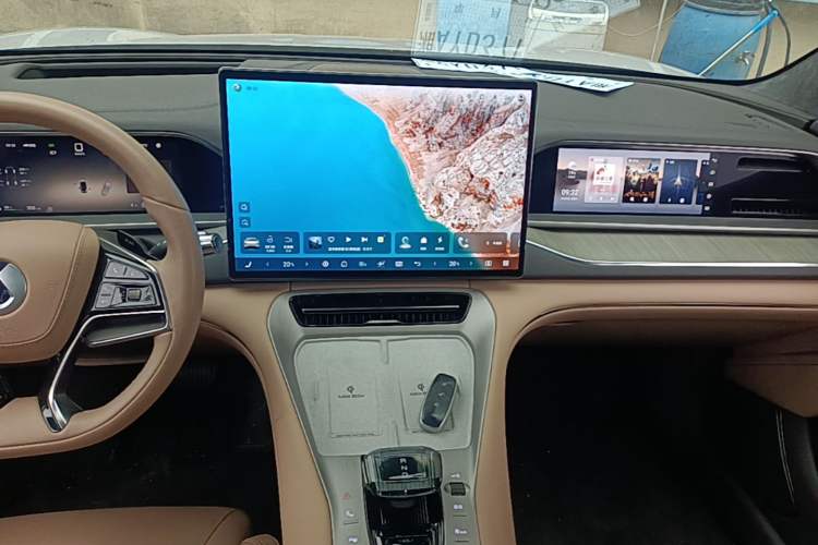 Used Denza N7 2024 630 All-Wheel Drive Intelligent Driving Max Edition Audio And AC Panel
