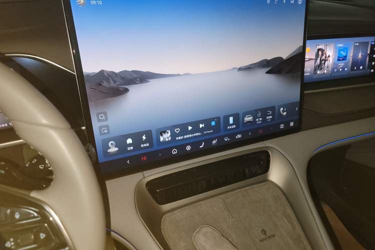 Used Denza N7 2024 630 All-Wheel Drive Intelligent Driving Max Edition Audio And AC Panel