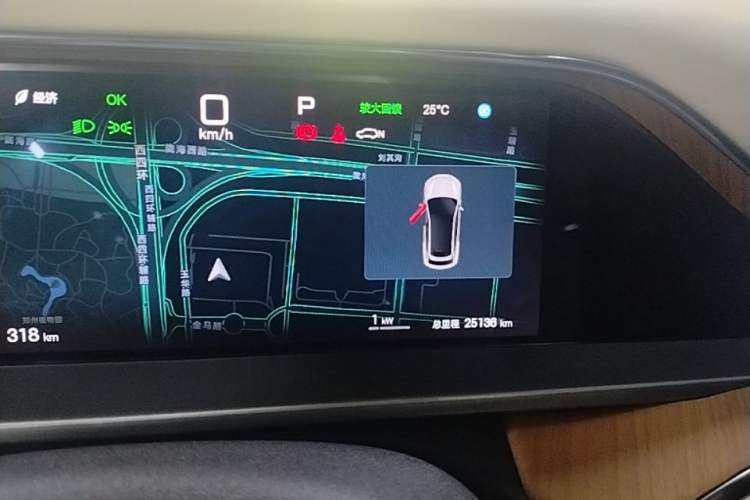 Used Denza N7 2025 630 All-Wheel Drive Intelligent Driving Dual-Laser Flagship Edition Instrument Cluster