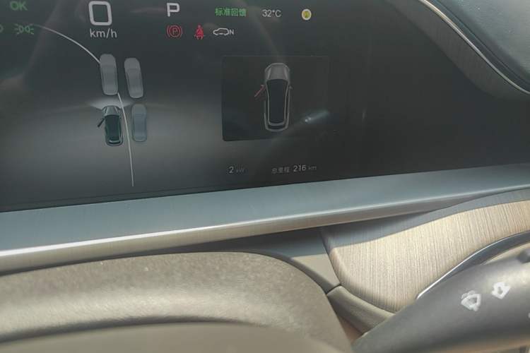 Used Denza N7 2025 630 All-Wheel Drive Intelligent Driving Dual-Laser Flagship Edition Odometer Close Up