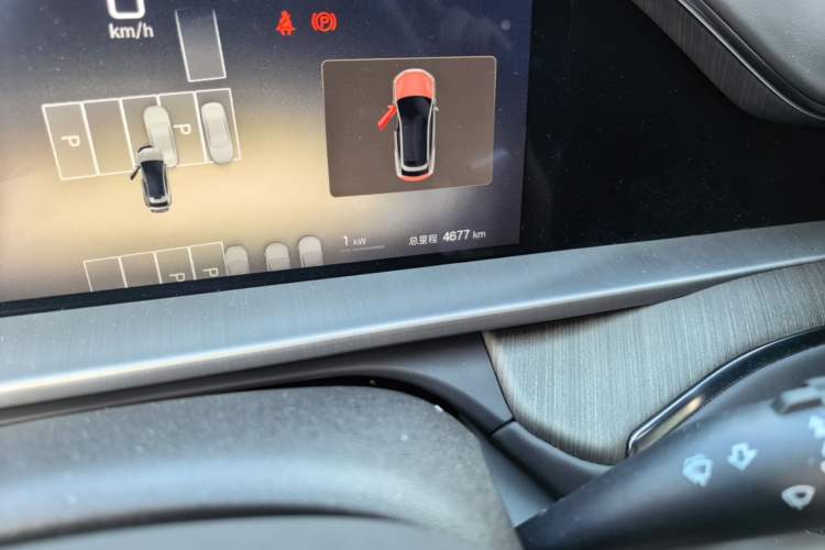 Used Denza N7 2025 630 All-Wheel Drive Intelligent Driving Dual-Laser Flagship Edition Odometer Close Up