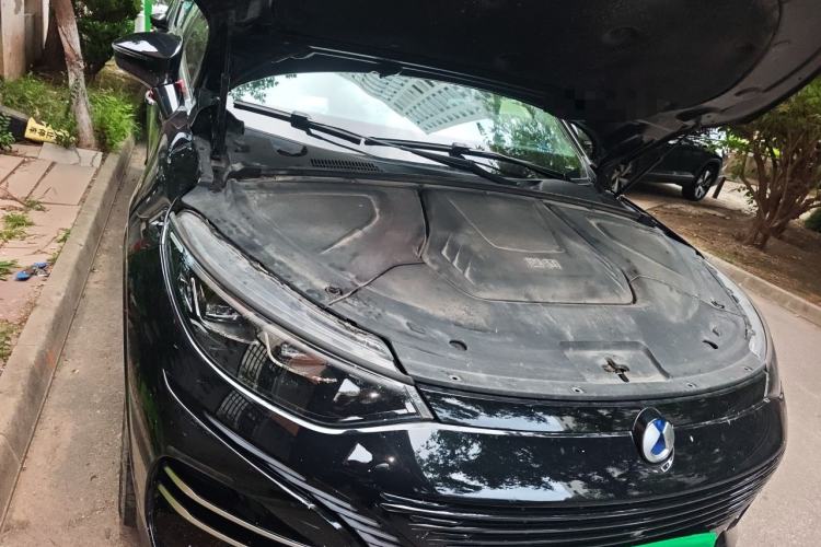 Used Denza N8 2023 Four-Wheel Drive Ultra-Hybrid Flagship Six-Seater Version Engine Bay Right