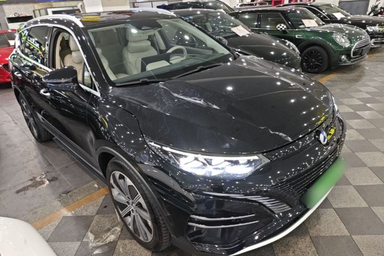 Used Denza N8 2023 Four-Wheel Drive Ultra-Hybrid Flagship Six-Seater Version Front Right 45 Deg
